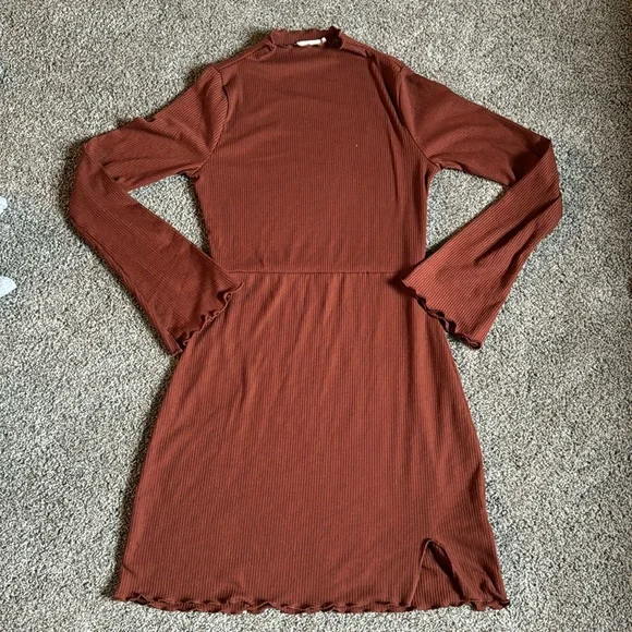 francesca brown dress Francesca Brown Mini Dress – SANTIER